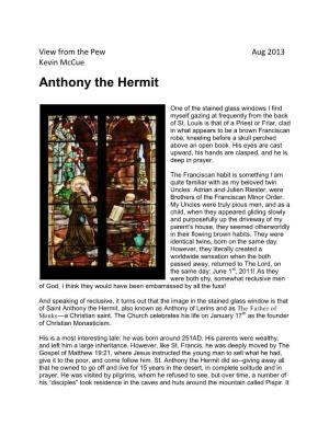 Anthony the Hermit