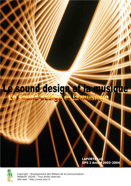 Le Sound Design 5