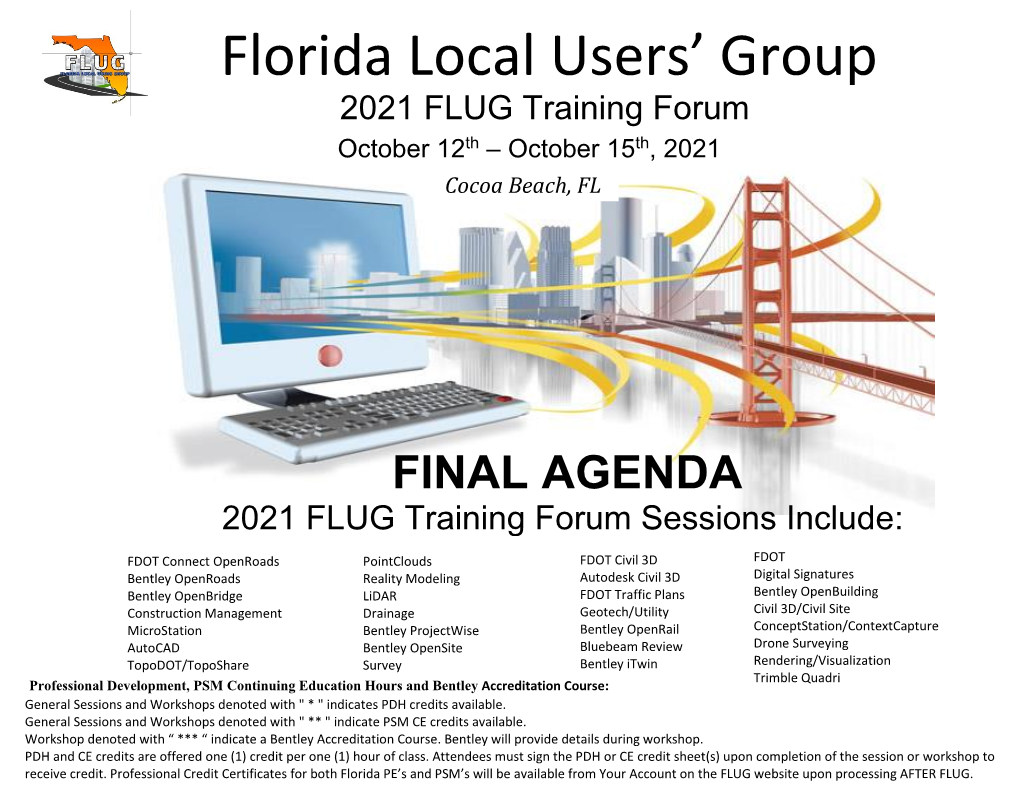 2021 Final FLUG Forum Agenda