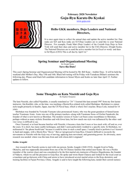April 2007 Newsletter