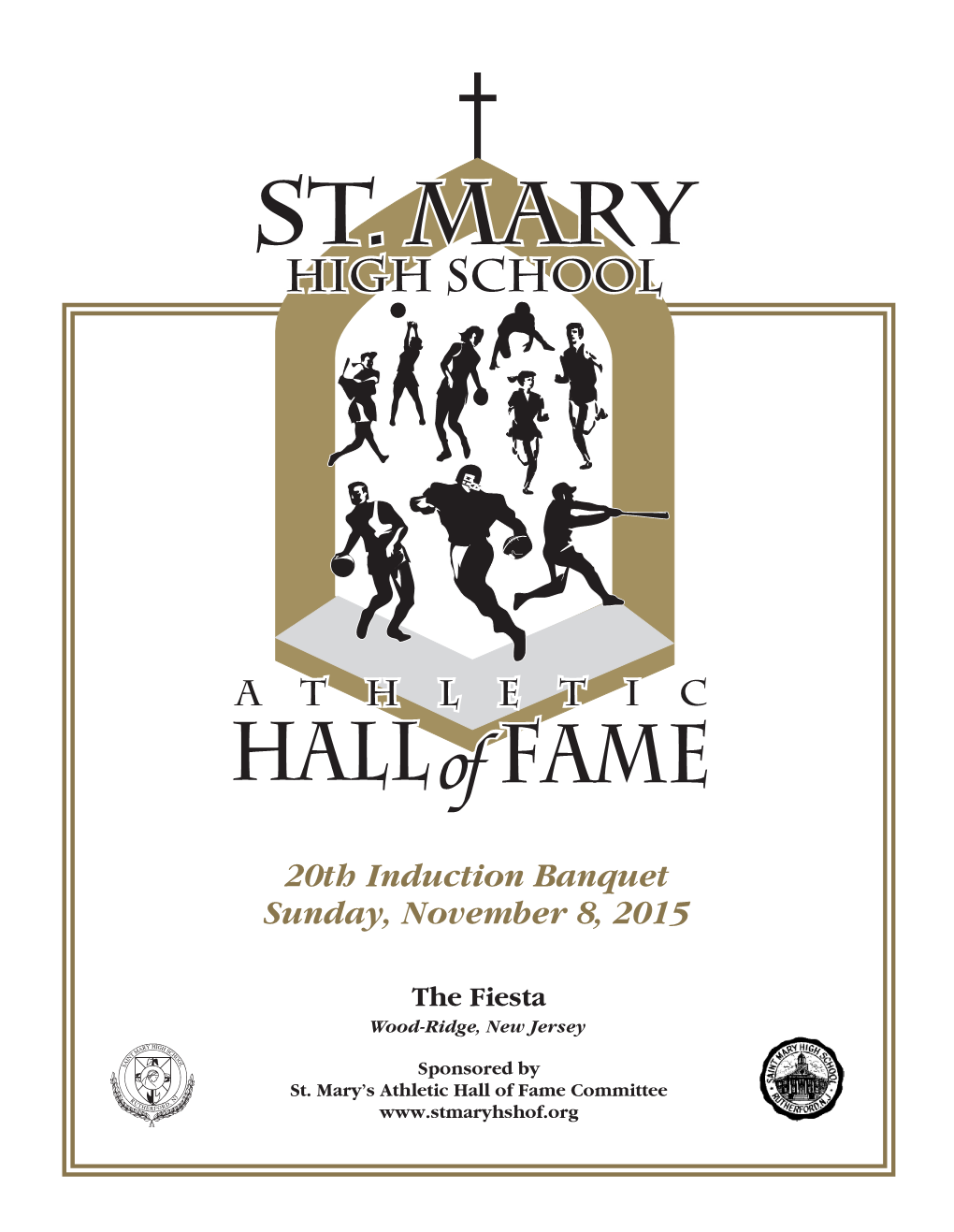 20Th Induction Banquet Sunday, November 8, 2015 536 South Avenue East, Cranford, NJ 07016 Tel