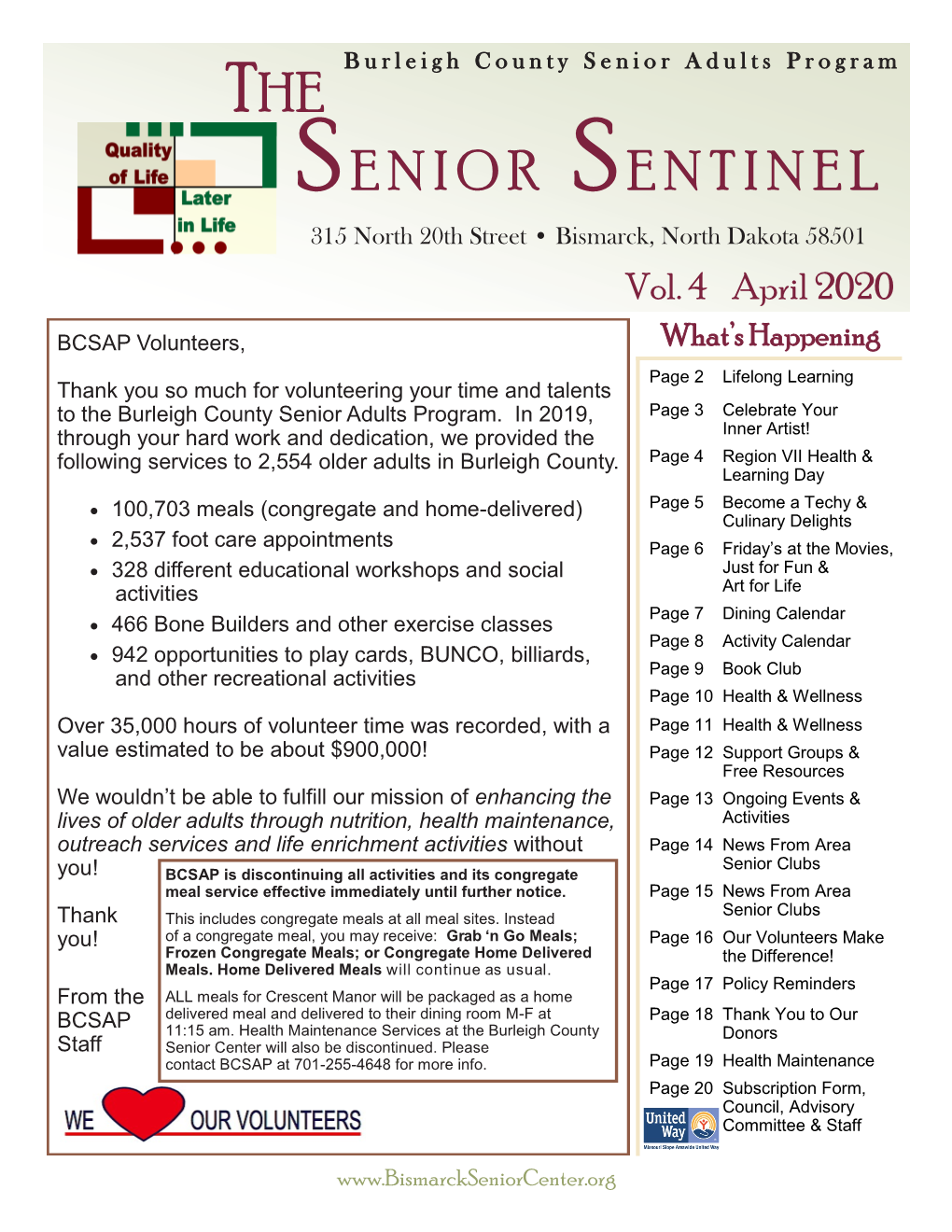 The Senior Sentinel | 3 Region VII Health & Learning Day