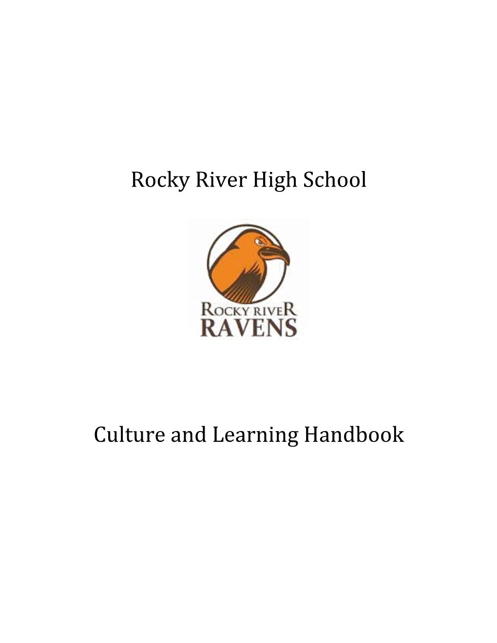 Student Culture and Learning Handbook