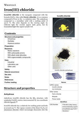 Iron(III) Chloride