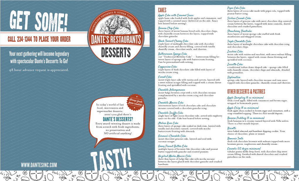 To View Our Full Dessert Menu (.Pdf)