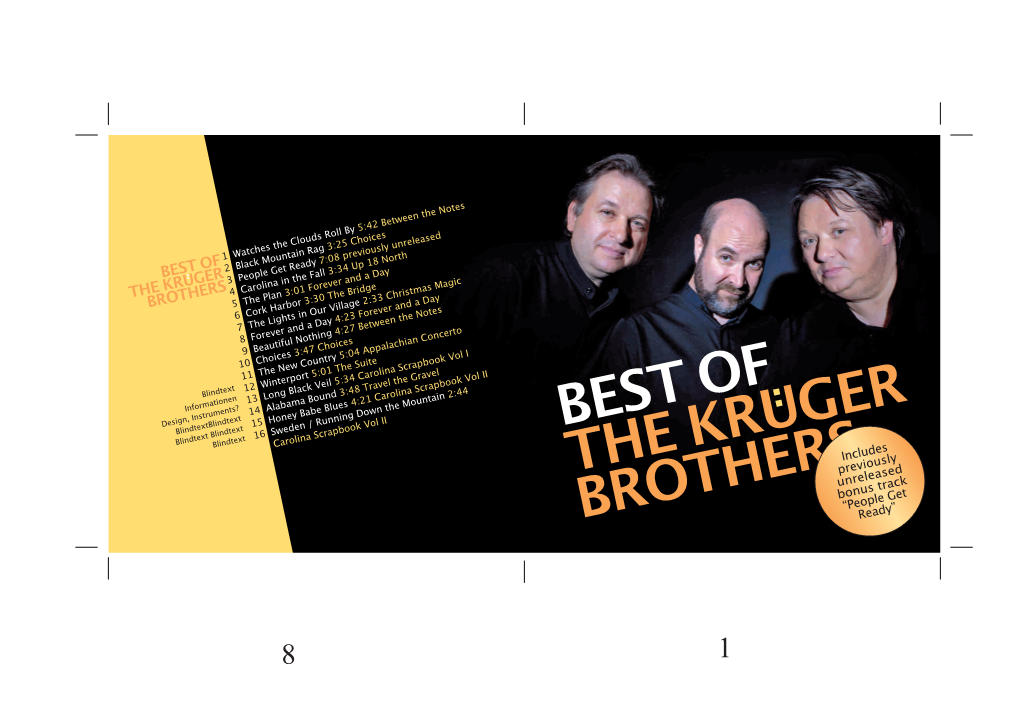 Best of the Kruger Brothers Dtm-023