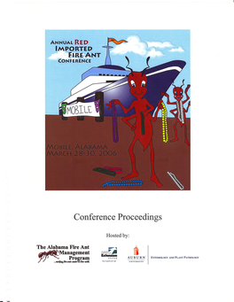 2006 Imported Fire Ant Conference Proceedings