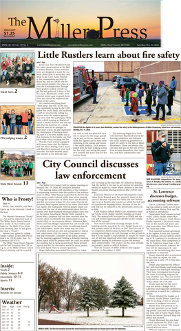 City Council Discusses Law Enforcement