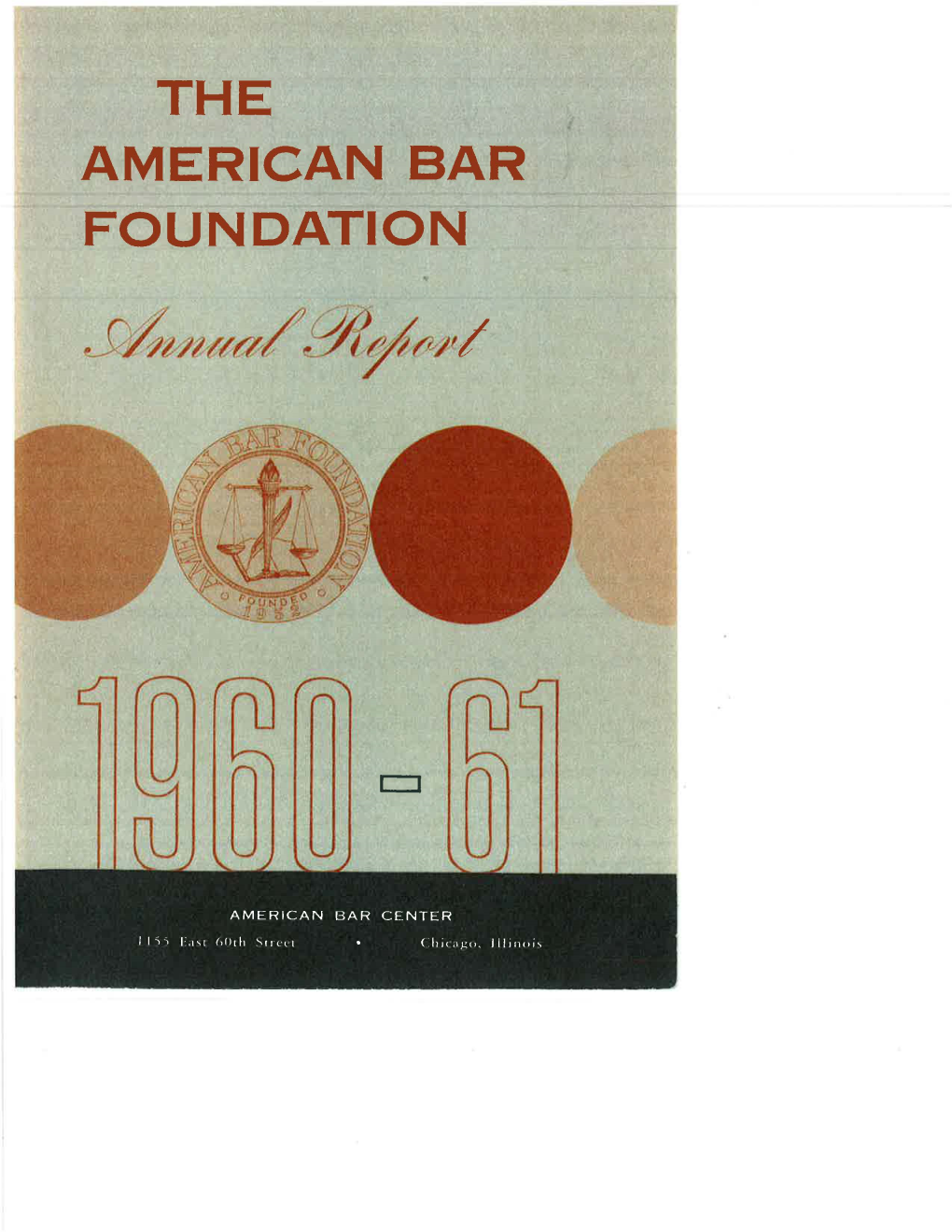 Annual Report 1961