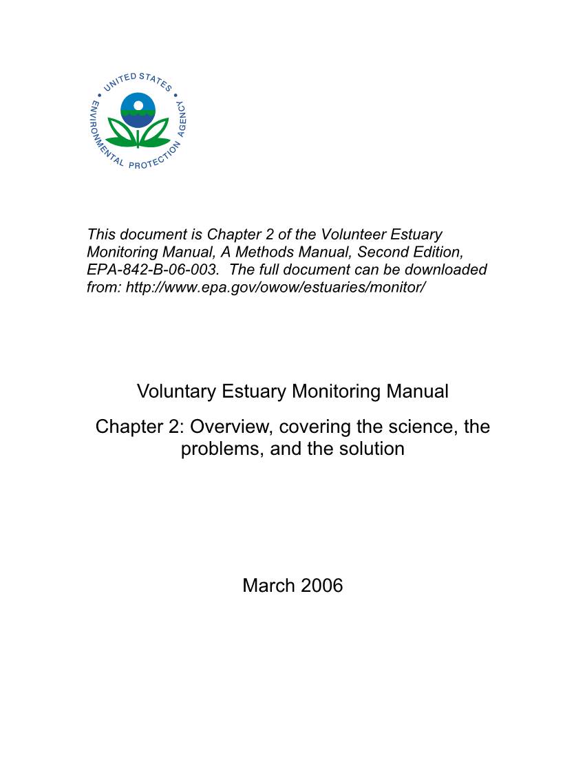 Chapter 2, Understanding Our Troubled Estuaries, Voluntary