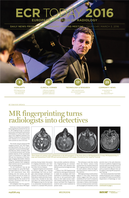 MR Fingerprinting Turns Radiologists Into Detectives
