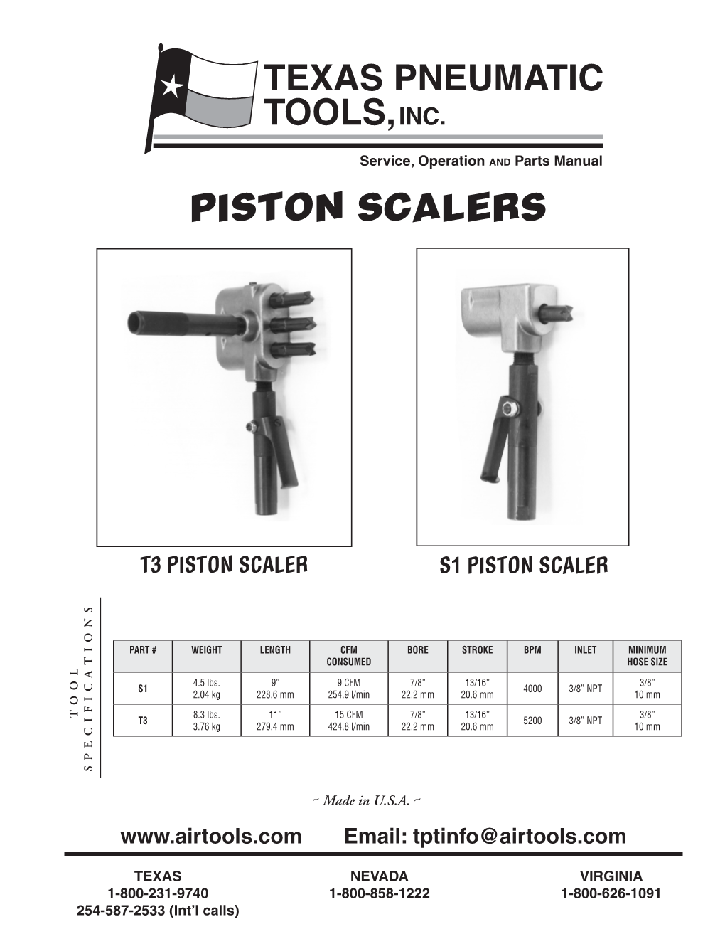 Piston Scalers