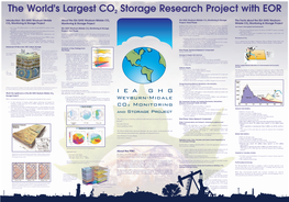 The World's Largest CO2 Storage Research Project with EOR