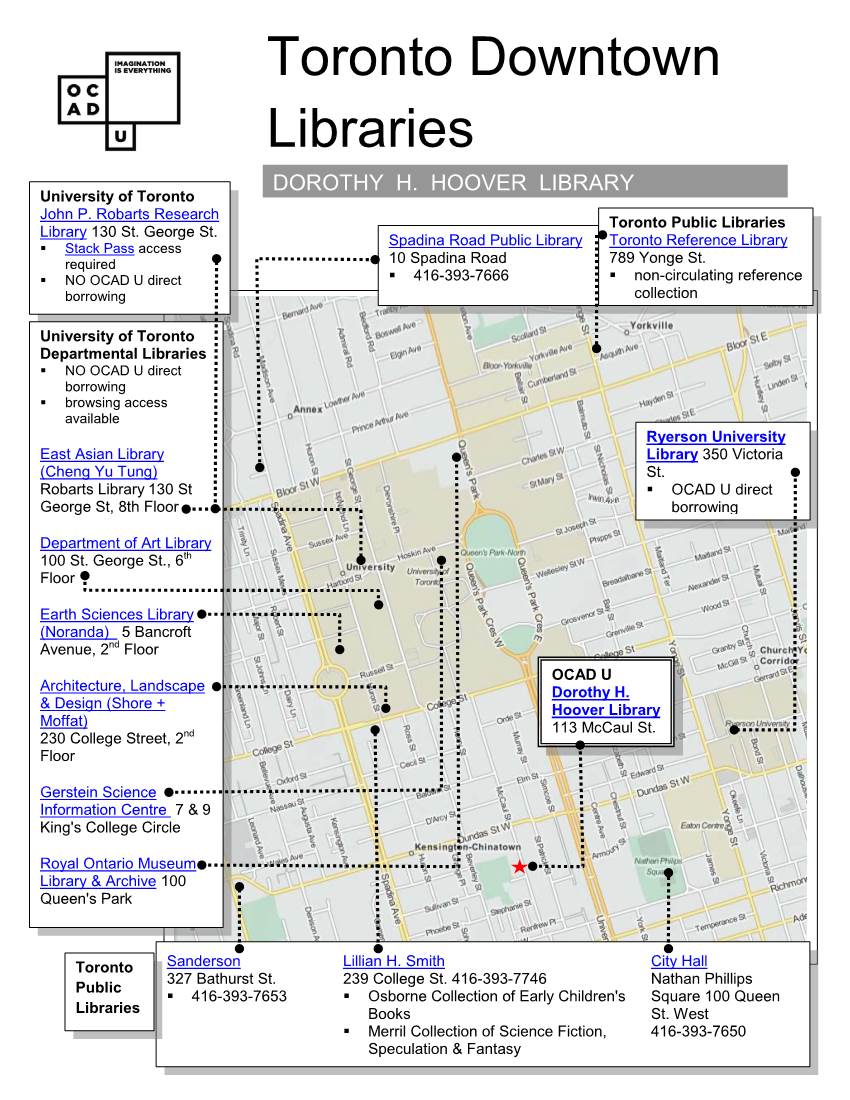 Toronto Downtown Libraries