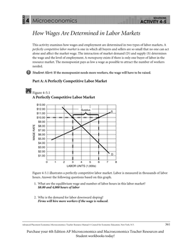 How Wages Are Determined in Labor Markets