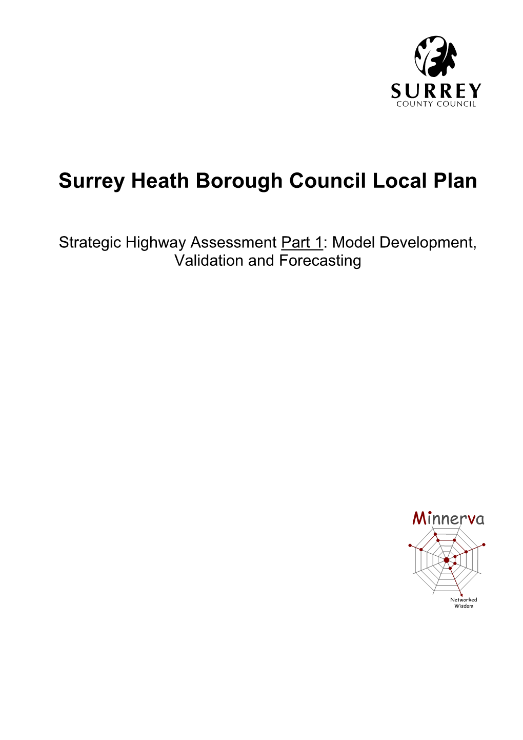 Surrey Heath Borough Council Local Plan