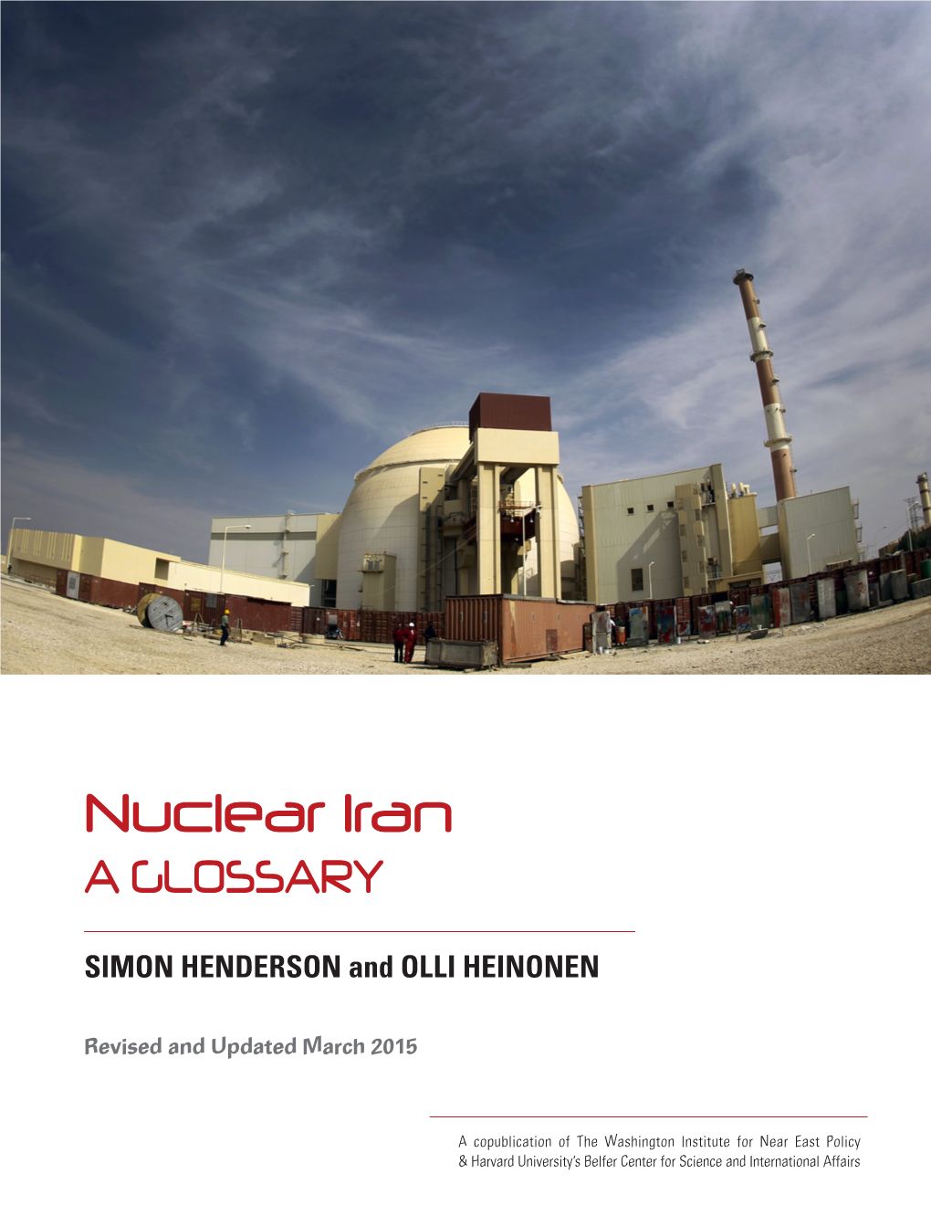 Nuclear Iran a GLOSSARY