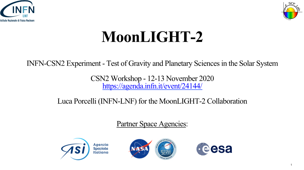 Test of Gravity and Planetary Sciences in the Solar System CSN2 Workshop