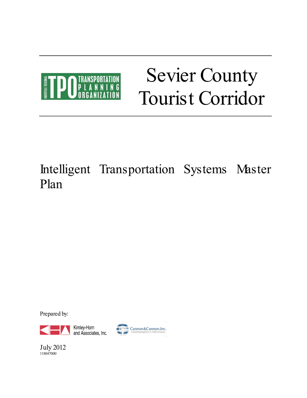 Sevier County Tourist Corridor