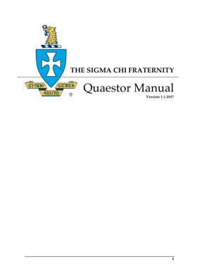 The Sigma Chi Fraternity
