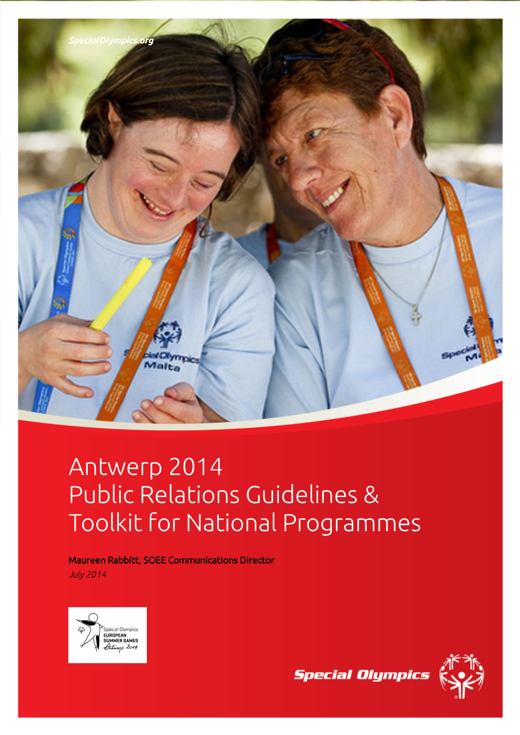 Antwerp 2014 Public Relations Guidelines & Toolkit for National Programmes