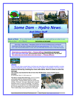 Some Dam – Hydro Newstm