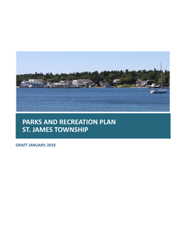 Parks and Recreation Plan St. James Township