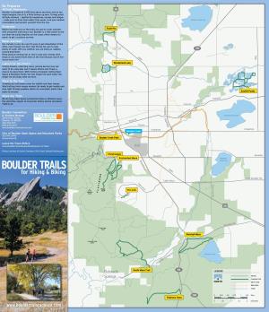 BOULDER TRAILS 28Th for Hiking & Biking South Boulder Rd