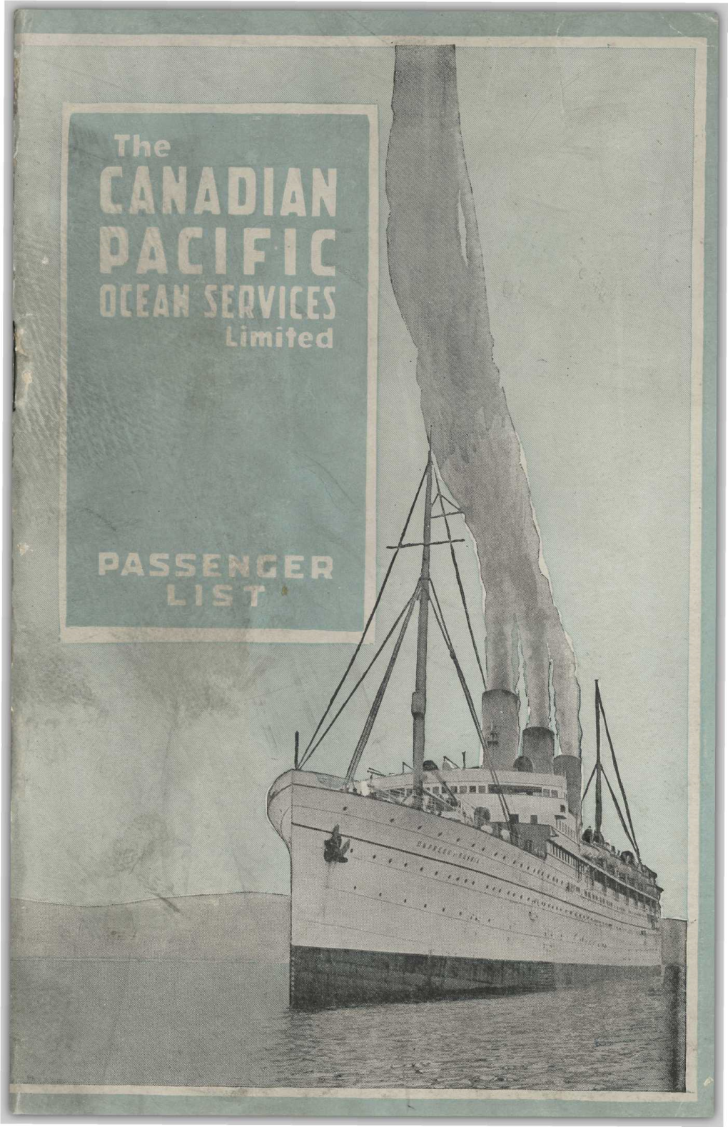 CANADIAN PACIFIC OCEAN SERVICES Imited