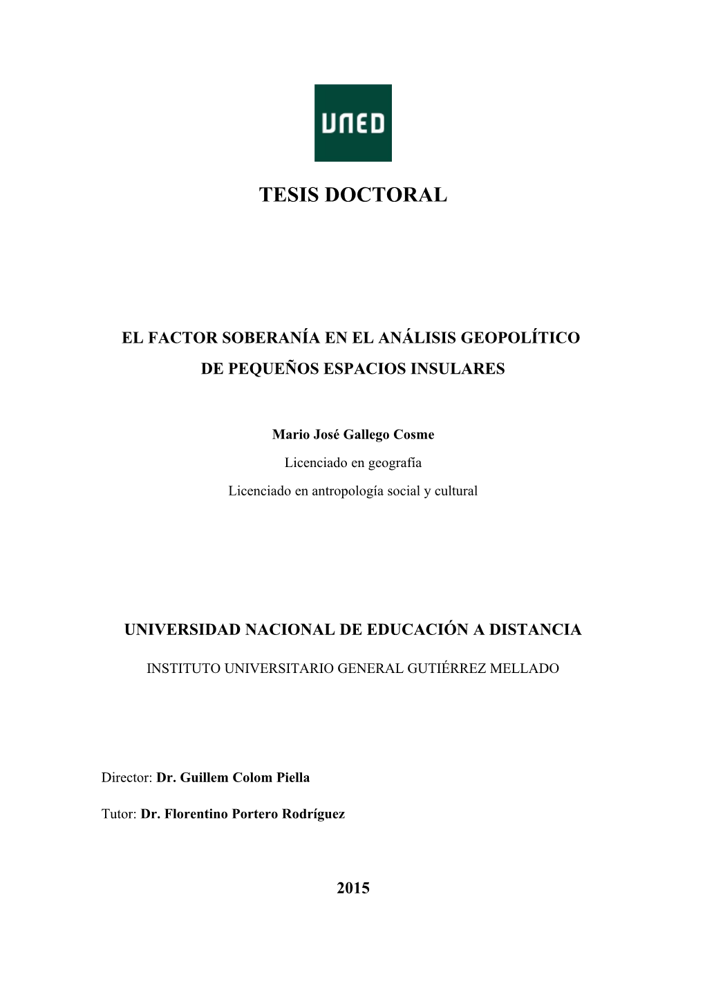 Tesis Doctoral