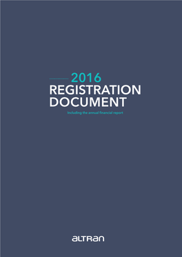 ———— 2016 Registration Document