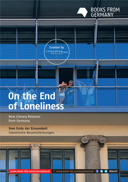 On the End of Loneliness New Literary Releases from Germany