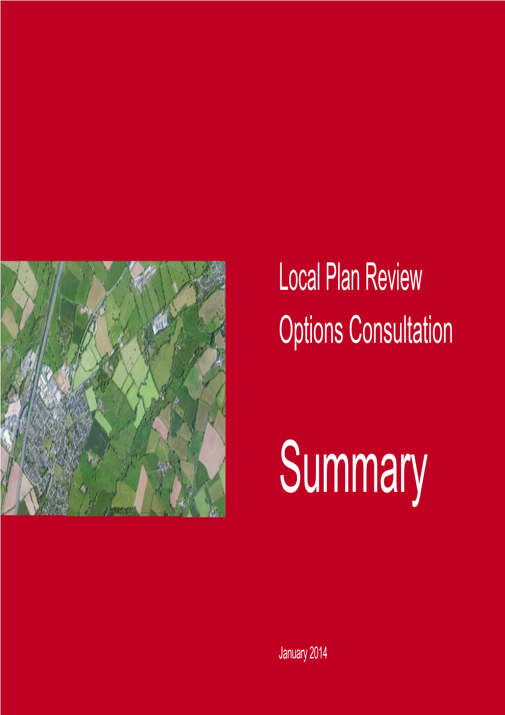 Local Plan Review Options Consultation