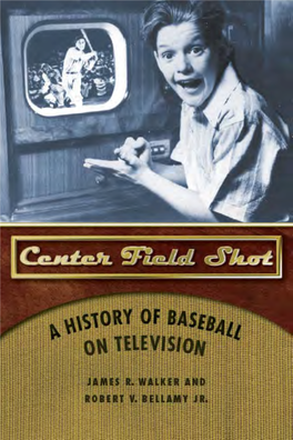 A History of Baseball on Television