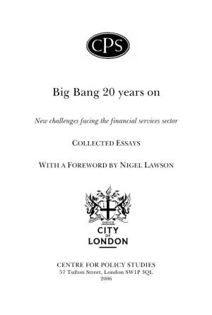 Big Bang 20 Years On