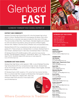 Glenbard East School Profile