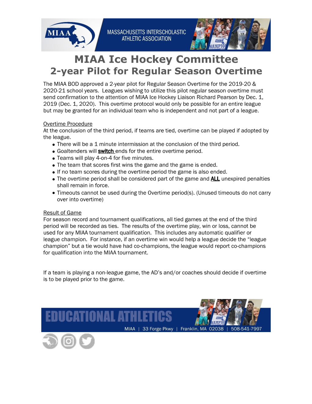 MIAA Ice Hockey Committee