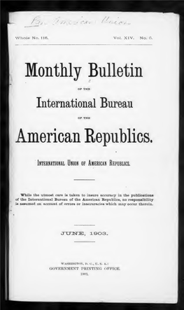 Pain American Union Bulletin 1903-06: Vol 14 Iss 6