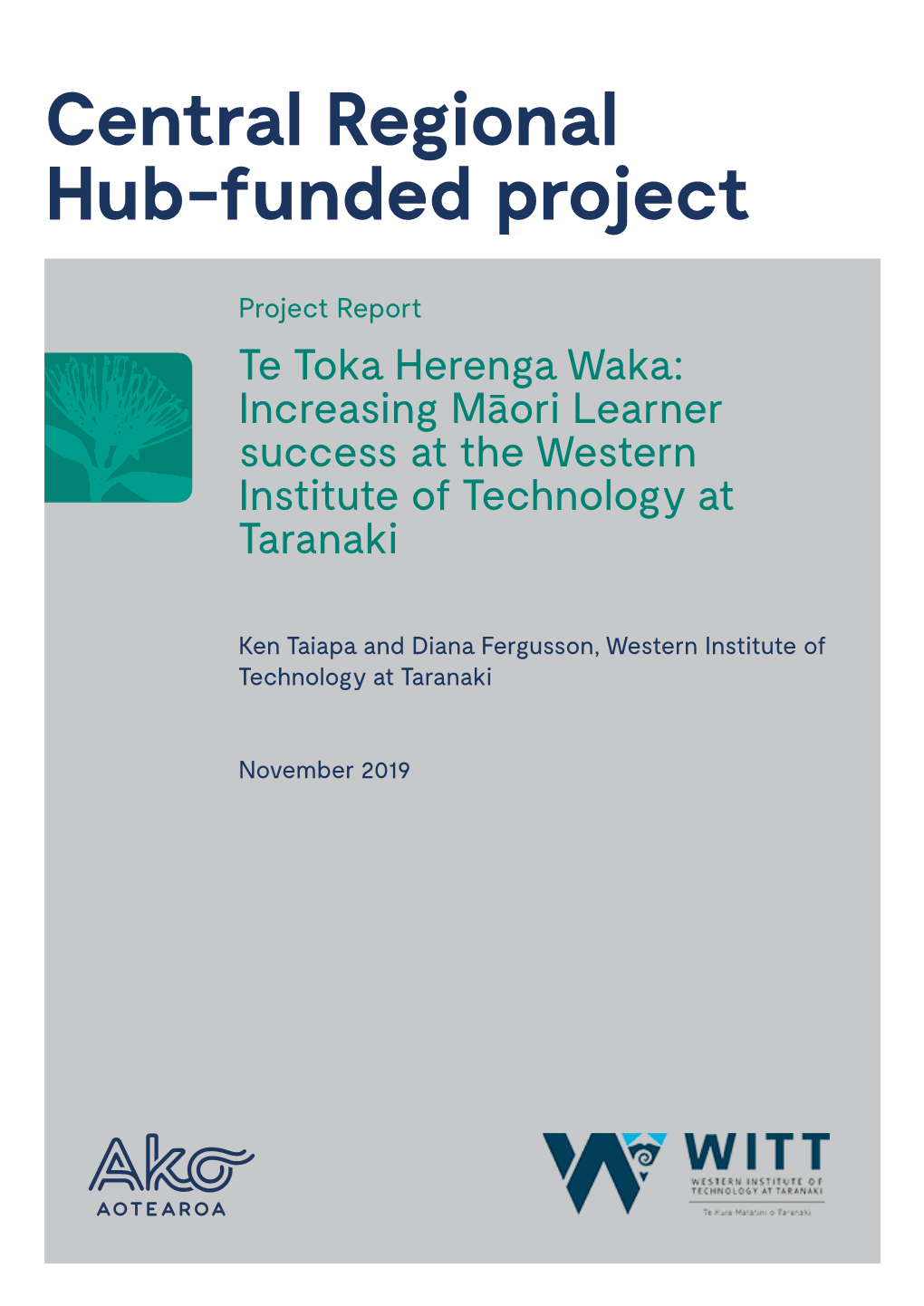 Te Toka Herenga Waka: Increasing Māori Learner Success at the Western Institute of Technology at Taranaki