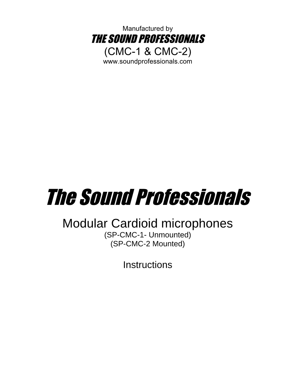 The Sound Professionals