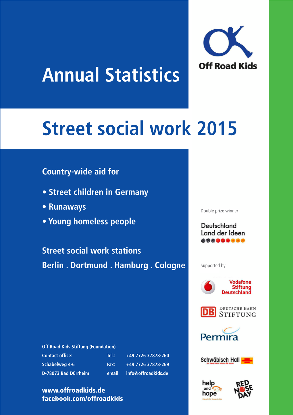 Annual Statistics Street Social Work 2015