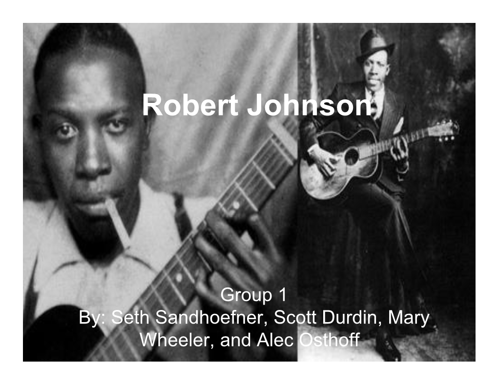 Robert Johnson.Pptx