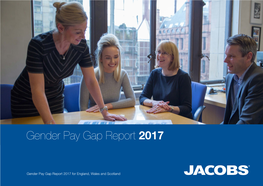 Jacobs' Gender Pay Gap Report 2017
