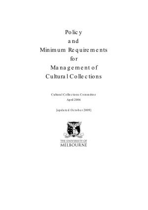 Cultural Collections