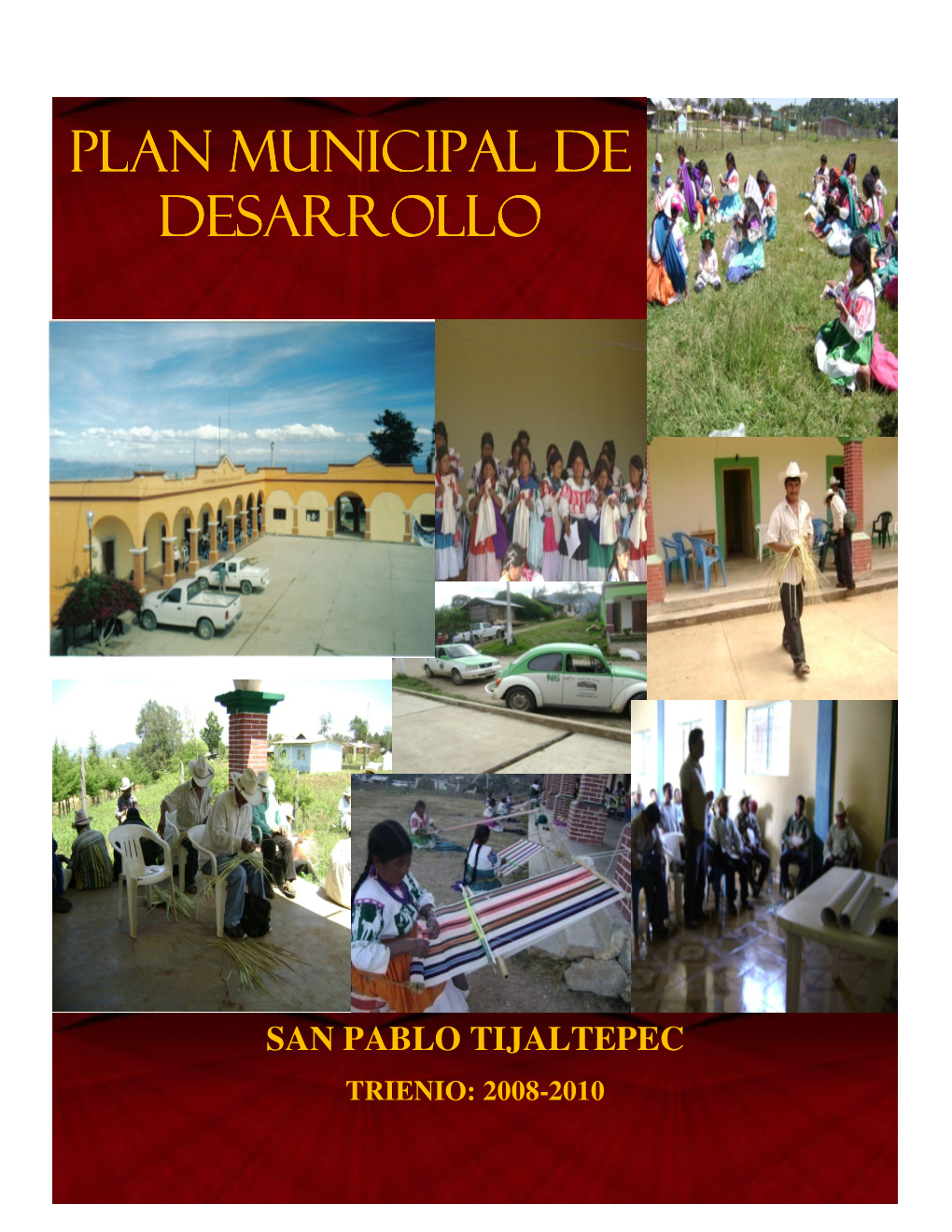 Plan Municipal De Desarrollo