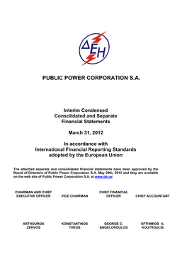 Public Power Corporation S.A