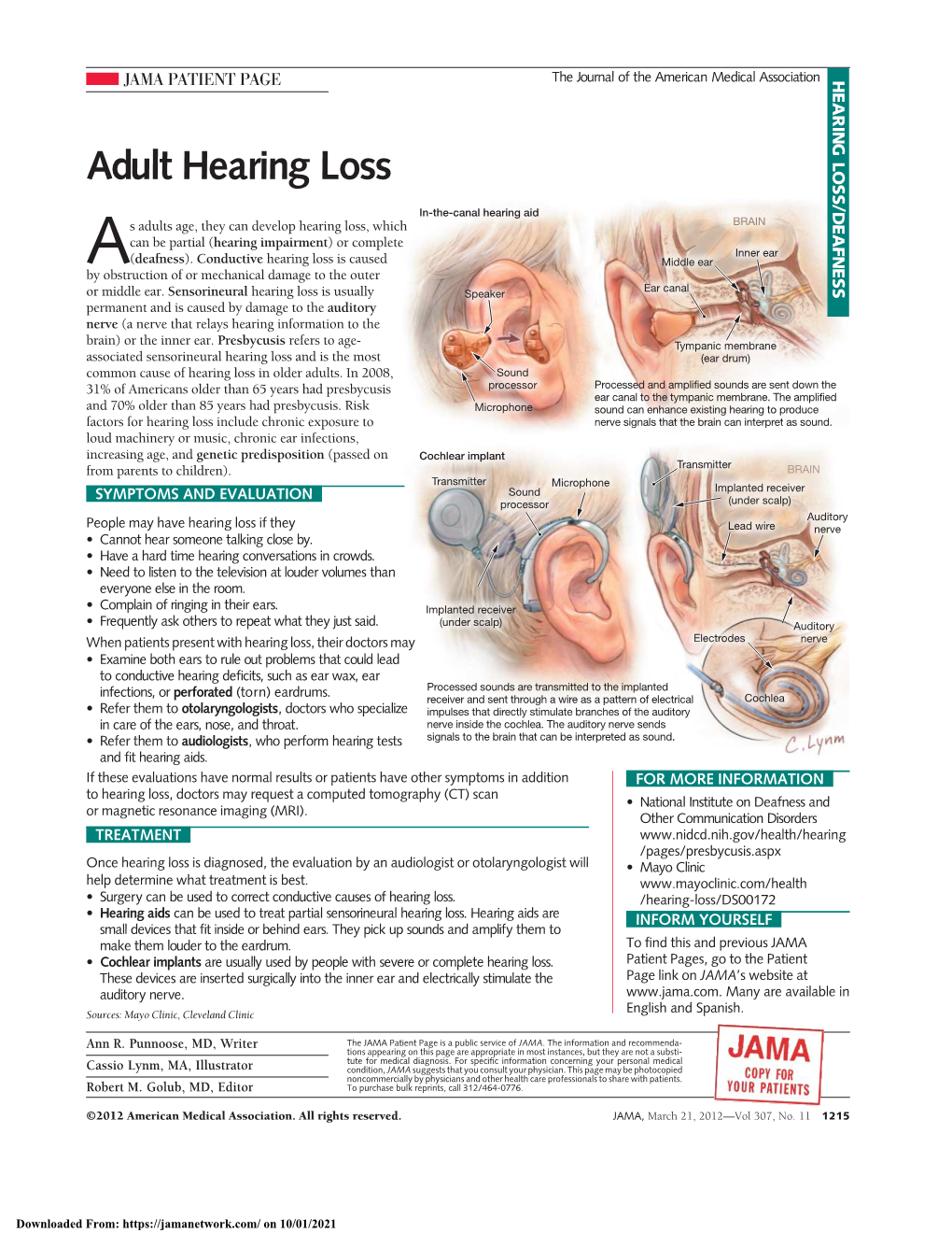 Adult Hearing Loss