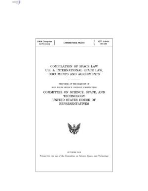 International Space Law, Documents and Agreements