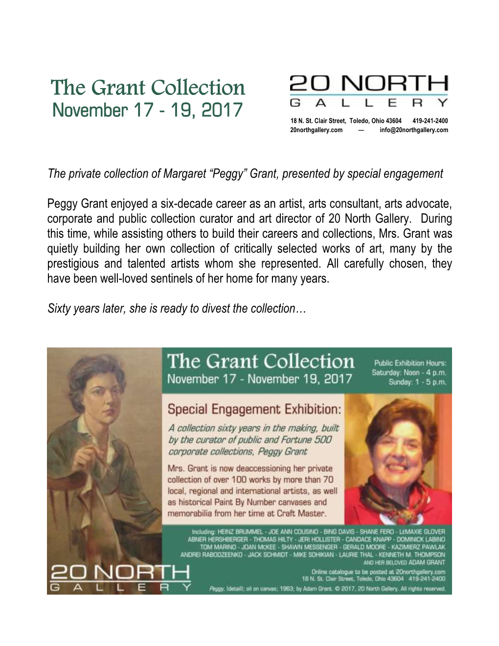 The Grant Collection 18 N