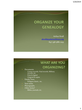 Organize Your Genealogy: Your-Genealogy-Books